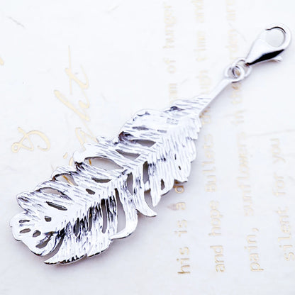 Feathers Pendant 925 Sterling Silver