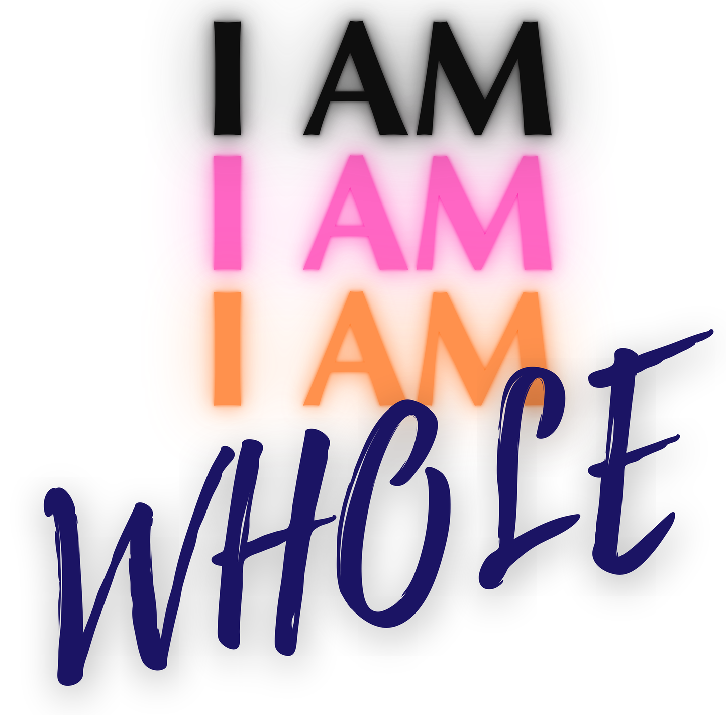 I AM EMBODIMENT DECAL TRANSFERS STICKERS