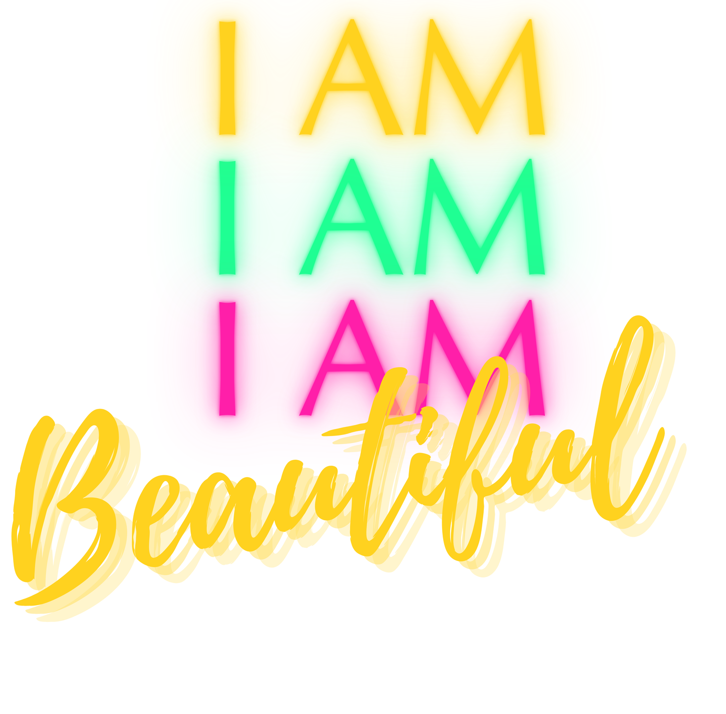 I AM EMBODIMENT DECAL TRANSFERS STICKERS