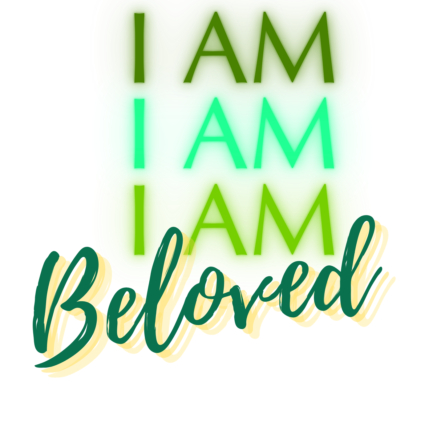 I AM EMBODIMENT DECAL TRANSFERS STICKERS