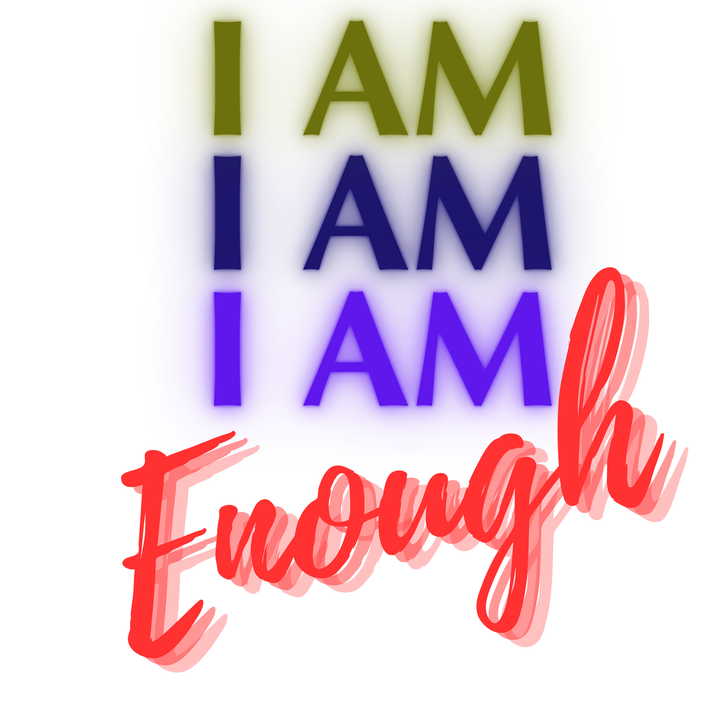 I AM EMBODIMENT DECAL TRANSFERS STICKERS