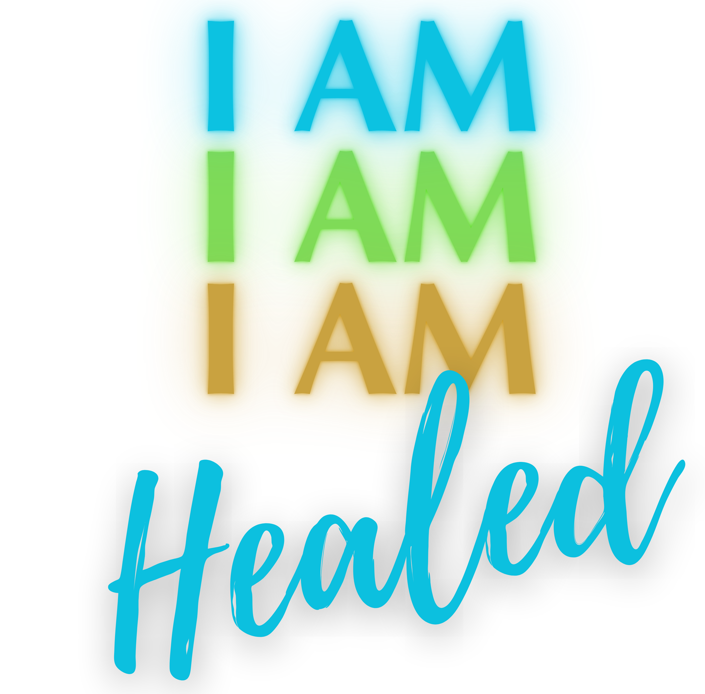 I AM EMBODIMENT DECAL TRANSFERS STICKERS