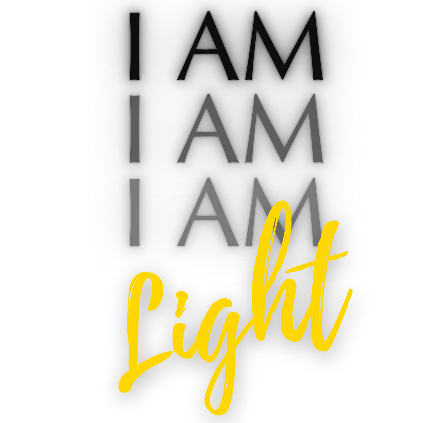I AM EMBODIMENT DECAL TRANSFERS STICKERS