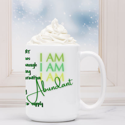 Alchemy Frequency Ceramic Vessel Mug: ABUNDANT