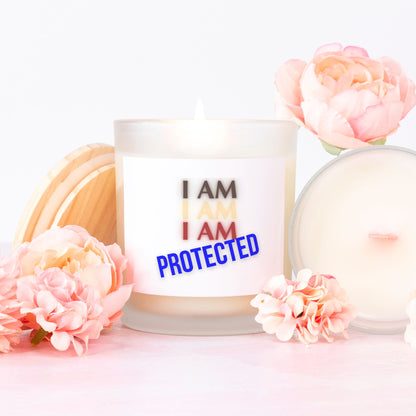 I AM PROTECTED StormLight Affirmation Candle