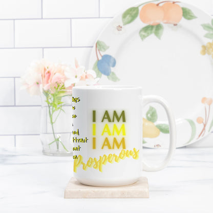 Alchemy Frequency Ceramic Vessel Mug: PROSPEROUS