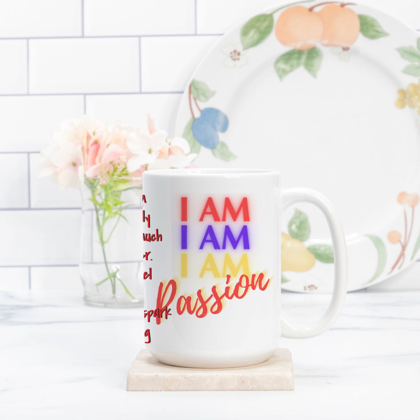 Alchemy Frequency Ceramic Vessel Mug: PASSION