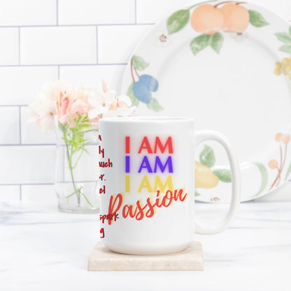 Alchemy Frequency Ceramic Vessel Mug: PASSION