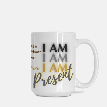 Alchemy Frequency Ceramic Vessel Mug: PRESENT