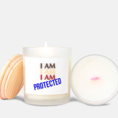 I AM PROTECTED StormLight Affirmation Candle