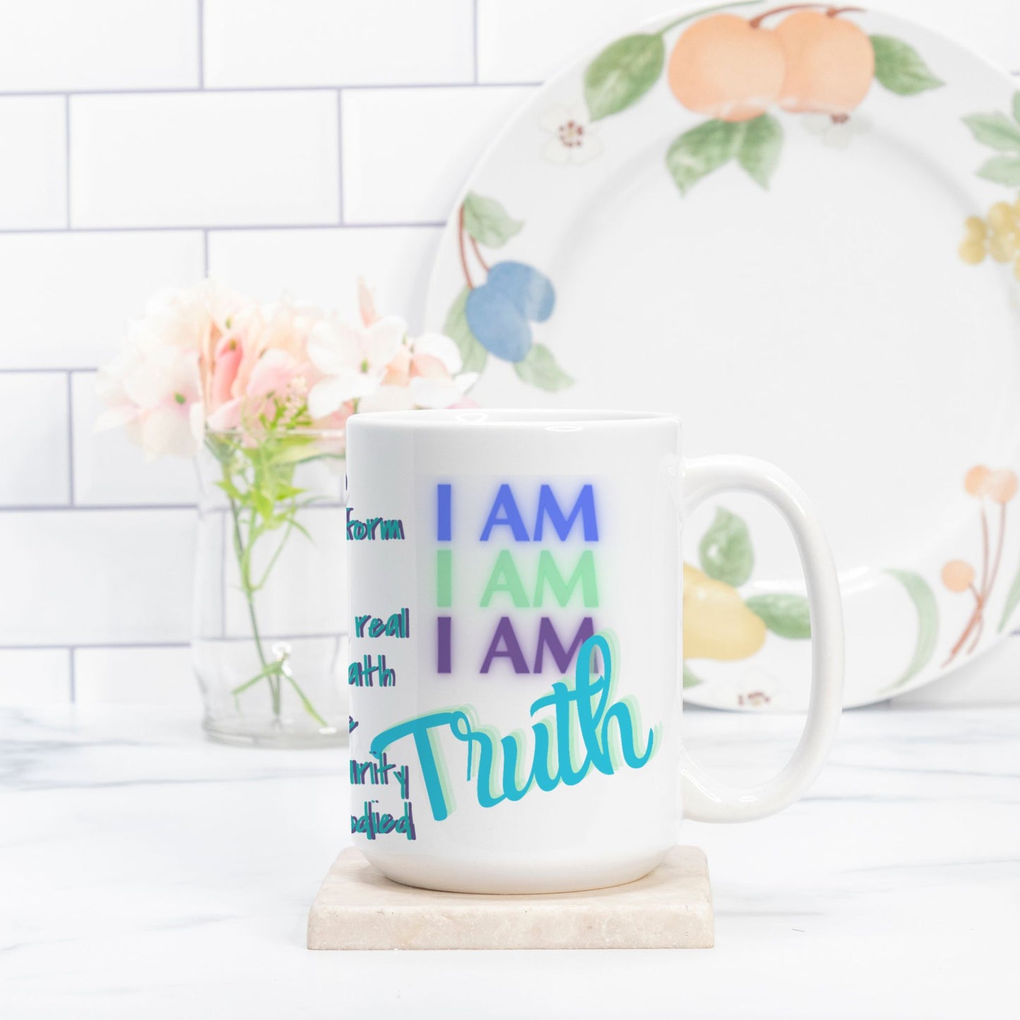Alchemy Frequency Ceramic Vessel Mug: TRUTH