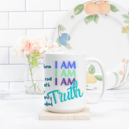 Alchemy Frequency Ceramic Vessel Mug: TRUTH