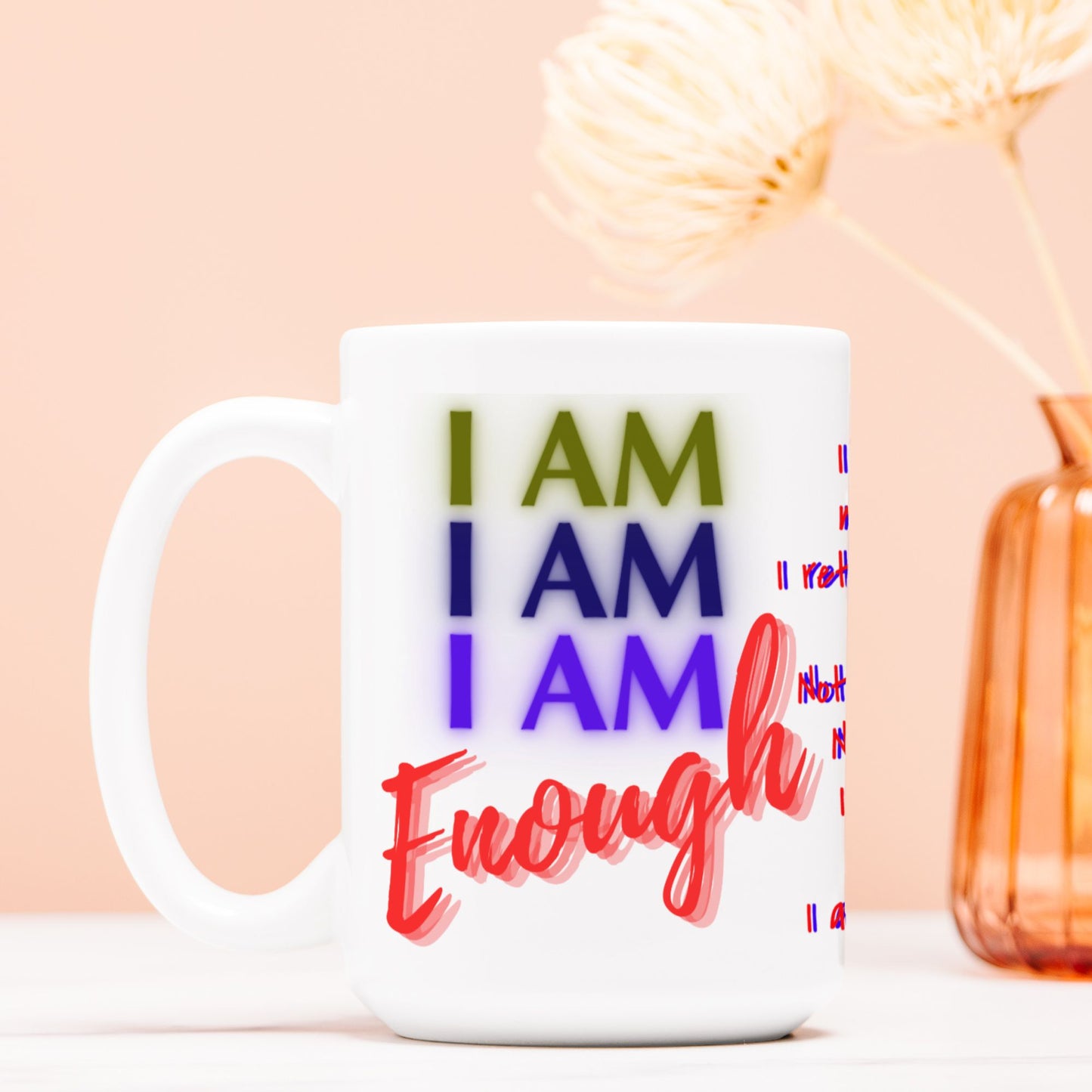 Alchemy Frequency Ceramic Vessel Mug: ENOUGH