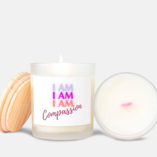 I AM COMPASSION StormLight Affirmation Candle