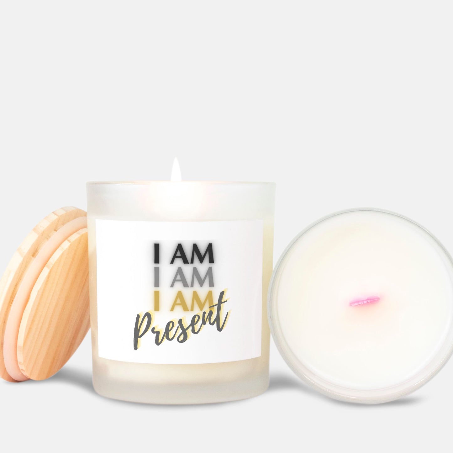 I AM PRESENT StormLight Affirmation Candle