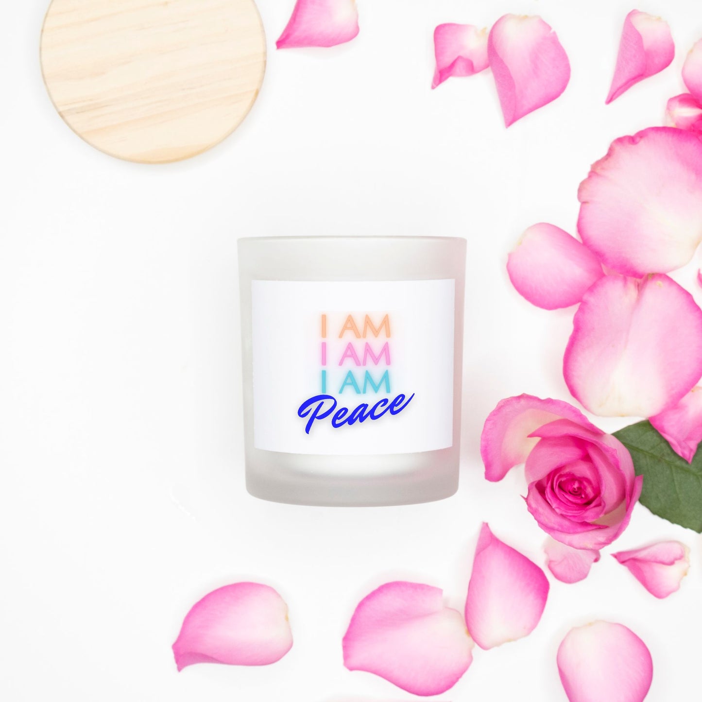 I AM PEACE StormLight Affirmation Candle