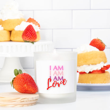 I AM LOVE StormLight Affirmation Candle