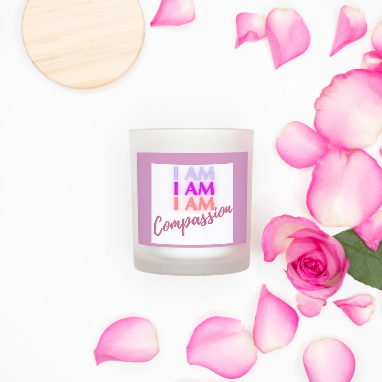 I AM COMPASSION StormLight Affirmation Candle
