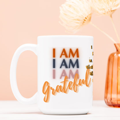 Alchemy Frequency Ceramic Vessel Mug: GRATEFUL
