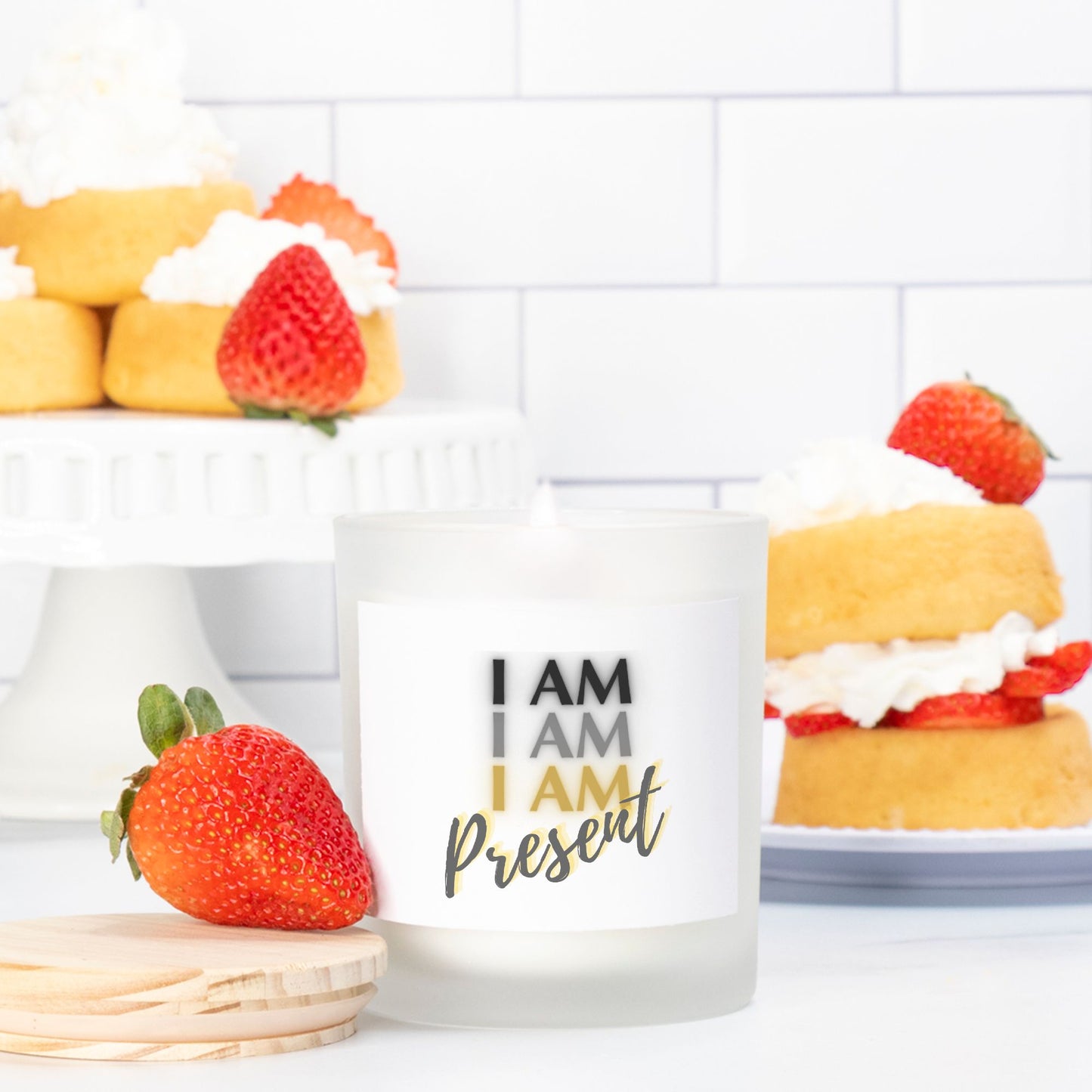 I AM PRESENT StormLight Affirmation Candle