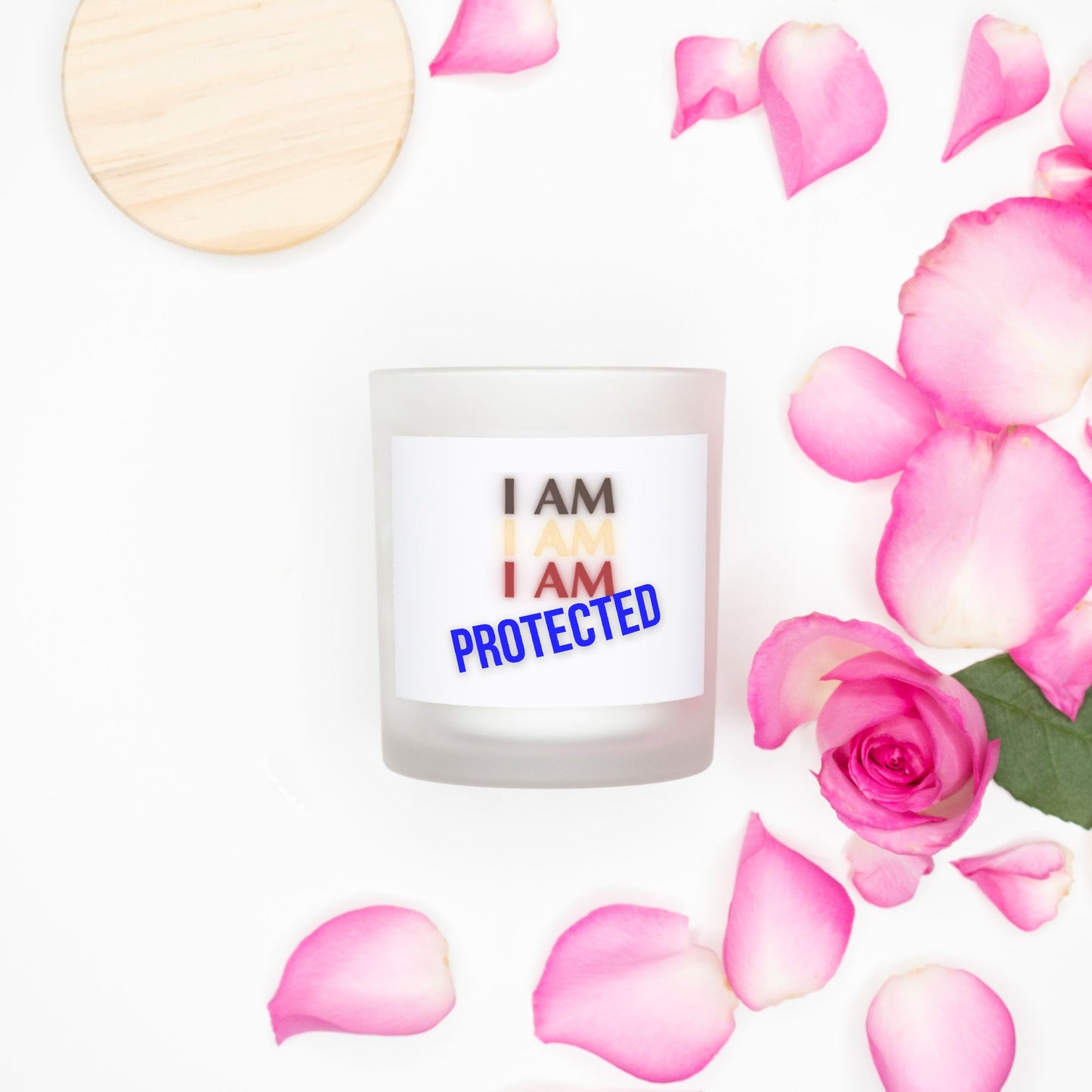 I AM PROTECTED StormLight Affirmation Candle