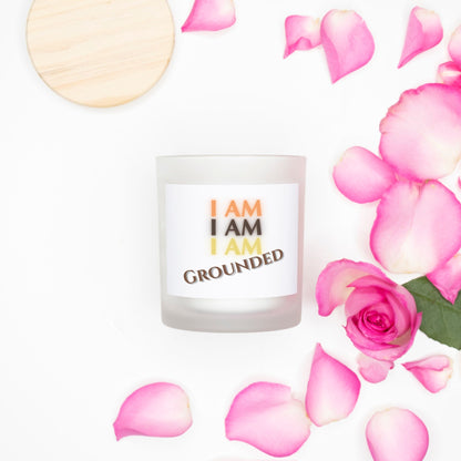 I AM GROUNDED StormLight Affirmation Candle