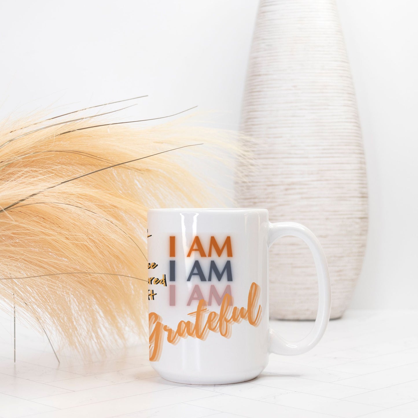 Alchemy Frequency Ceramic Vessel Mug: GRATEFUL