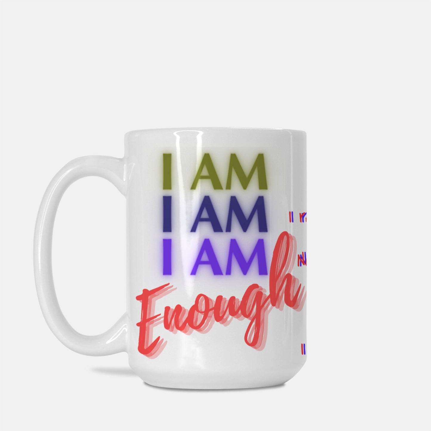Alchemy Frequency Ceramic Vessel Mug: ENOUGH