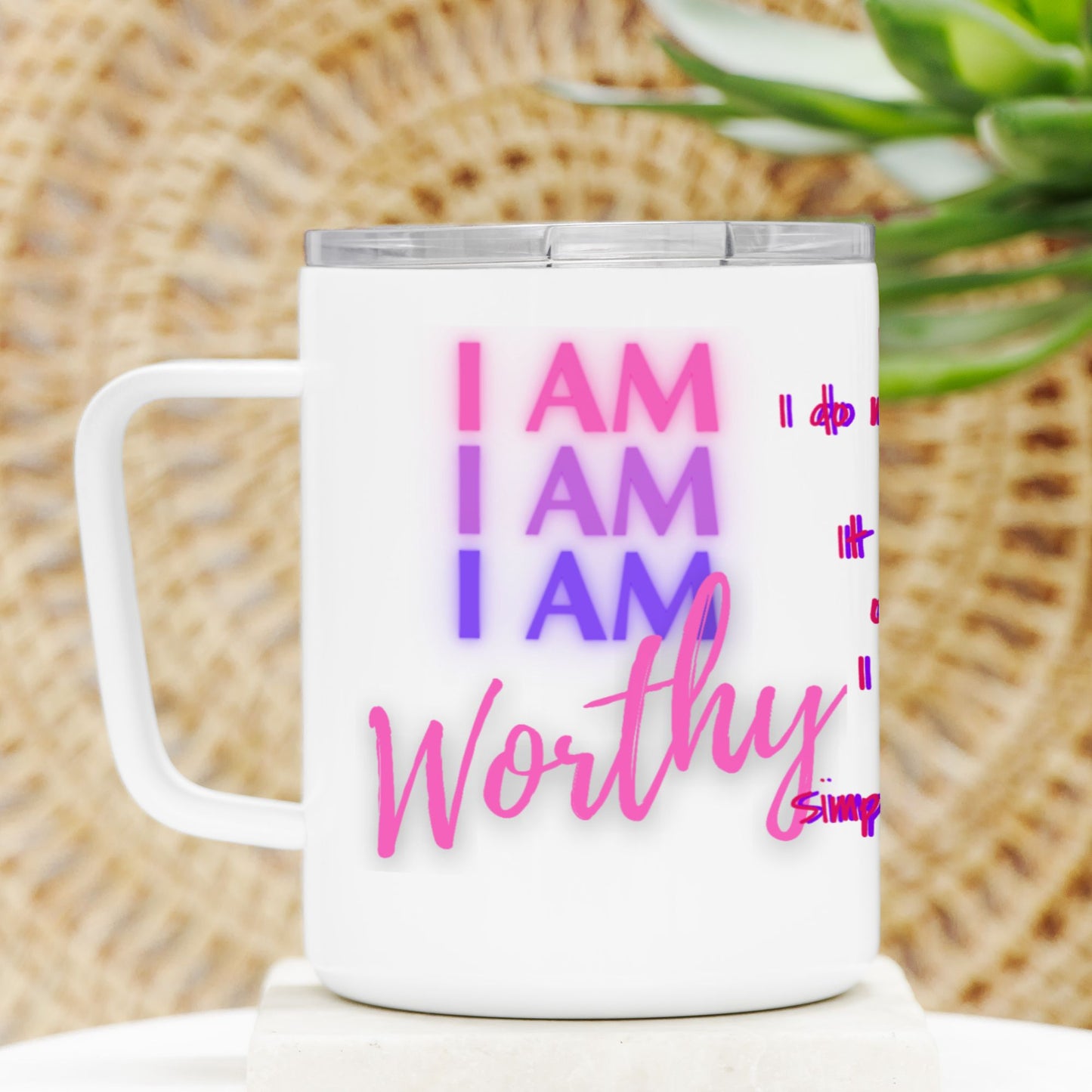 Ascension Journey Travel Mug: WORTHY
