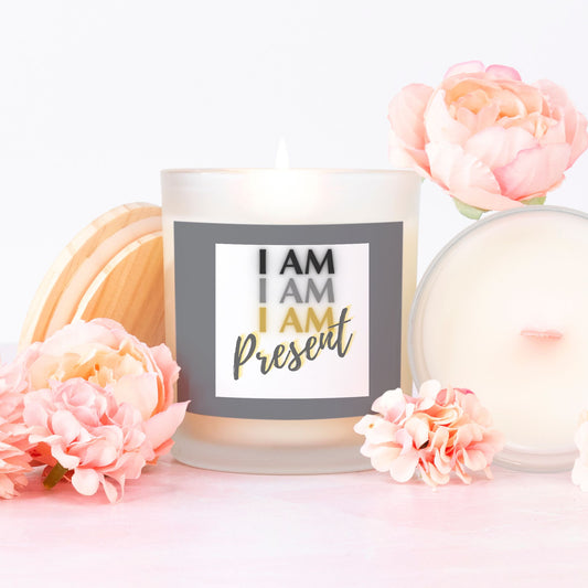 I AM PRESENT StormLight Affirmation Candle