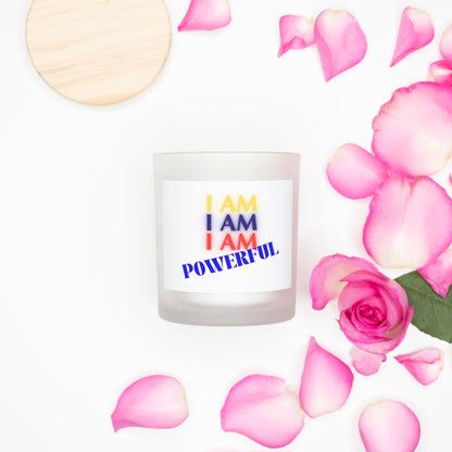 I AM POWERFUL StormLight Affirmation Candle