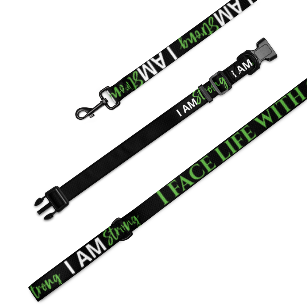 I AM STRONG Totem Pride Leash & Collar